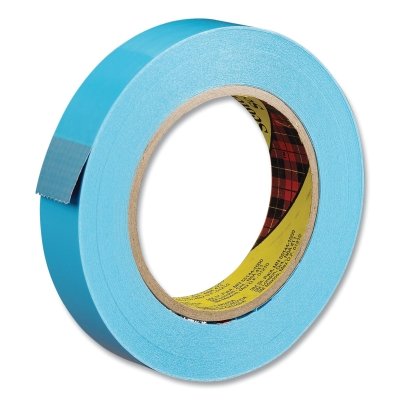 Cinta de flejado 8896, 1,88 pulg. de ancho, 60,14 yd. de largo, 160,0 lb/pulg. de tensión, azul