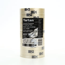 Filament tape 8934, 48 mm wide, 55 m long, 100 lb, transparent
