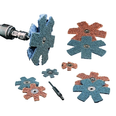Star-shaped shock absorber disc