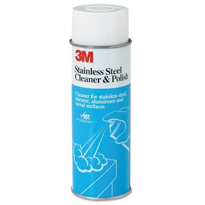 Limpiador y abrillantador de acero inoxidable, lata de aerosol de 21 oz
