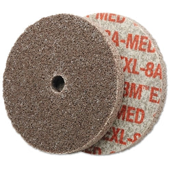 EXL Unified Deburring Disc, 6A, 3 x 1/4 x 1/4, Medium, Aluminum Oxide