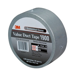 Cinta adhesiva Value Duct Tapes 1900, plateada, 1,88 pulgadas x 50 yardas