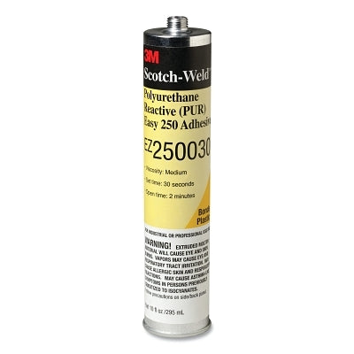 Adhesivo PUR Scotch-Weld™, EZ250030, 0,1 gal, cartucho, blanco