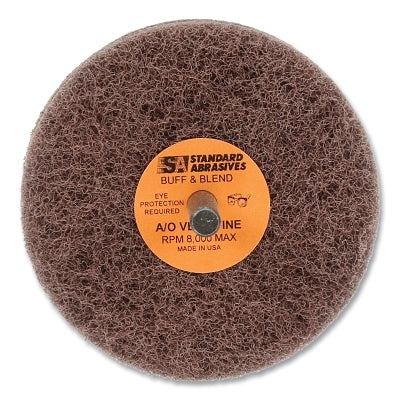 GP grinding and mixing wheel, 3 inch diameter x 0.25 inch shaft, very fine, 8000 RPM, aluminum oxide