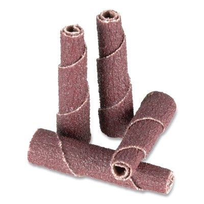 Straight cartridge roll A/O, 0.625 in. wide, 1.5 in. long, 100 grit