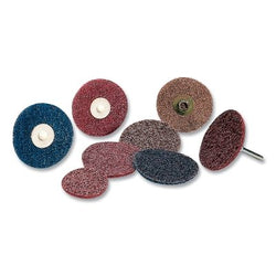GP surface conditioning disc, 4 inch diameter, with hook and loop fastener, thick, 8000 RPM, aluminum oxide
