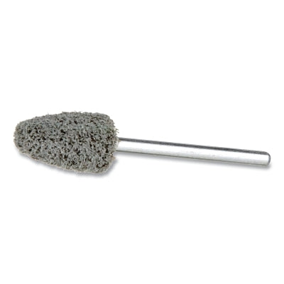 Unified mounted tip, 0.375 in. diameter, aluminum oxide, light gray