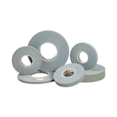 Rueda convoluta GP Plus, 8 pulgadas de diámetro, grado de rugosidad 8, 4500 RPM, carburo de silicio