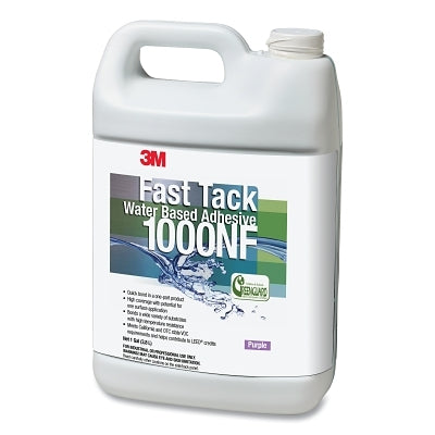 Adhesivo a base de agua Fast Tack 1000NF, 5 galones, cubo, morado