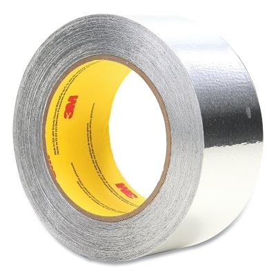 Cinta de papel de aluminio, 425, 2 pulgadas de ancho x 60 yardas de largo, 4,6 mil de grosor, color plata