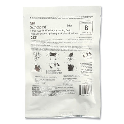 Compuesto retardante de llama Scotchcast™, 2131B, 7.5 oz, dureza Shore A 82