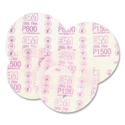 Hookit™ 260L Finishing Film Abrasive Disc, Aluminum Oxide, 6 Inch Diameter, P1200 Grit