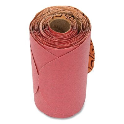 Disco abrasivo rojo Stikit™, óxido de aluminio, 6 pulgadas de diámetro, P220, PSA