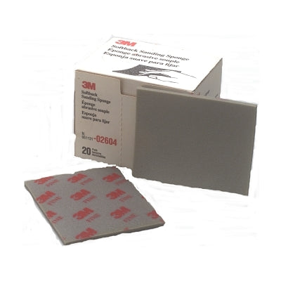 Esponjas de lijado de tapa blanda, finas, 5 1/2 pulgadas x 4 1/2 pulgadas