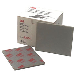 Esponja de lijado de tapa blanda, 4-1/2" x 5-1/2", microfina, grano 1200/1500, húmeda o seca