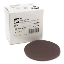 Sanding discs, 6", 4000 rpm, maroon color
