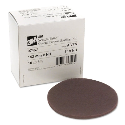 Sanding discs, 6", 4000 rpm, maroon color