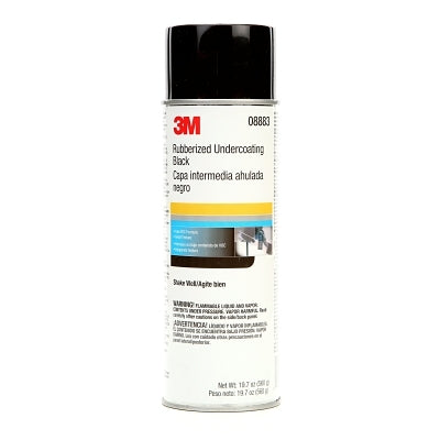 Recubrimiento de goma, negro, lata de aerosol de 19.7 oz