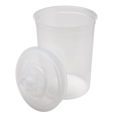 PPS™ Paint Preparation System Cap and Liner Kits, Large (28 fl oz), 200 Micron Filter