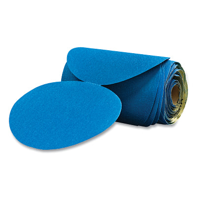 Rollos de disco abrasivo azul 321U, 6 pulgadas de diámetro, grano 150, azul