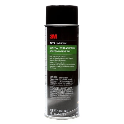 Adhesivo para molduras, 19 oz, lata de aerosol, color ámbar, contiene 1,1-difluoroetano