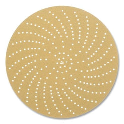Xtract™ paper disc, aluminum oxide, 6-inch diameter, P80 grit, hook and loop closure