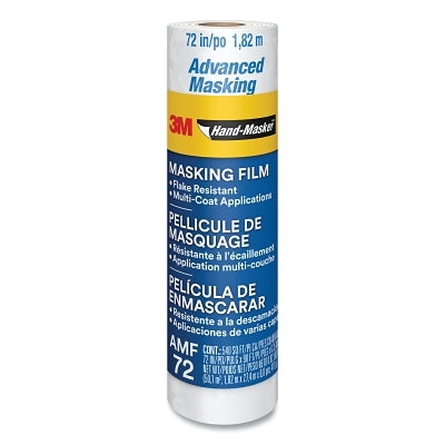 Película de enmascaramiento avanzada Hand-Masker™, rollo de 72 pulgadas de ancho x 90 pies de largo x 0,35 milésimas de pulgada