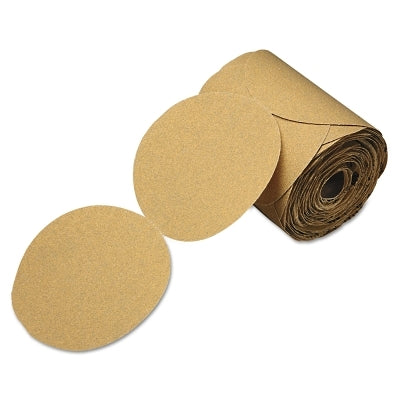 Rollos de disco Stikit Gold 216U, óxido de aluminio, 6 pulgadas de diámetro, grano 220