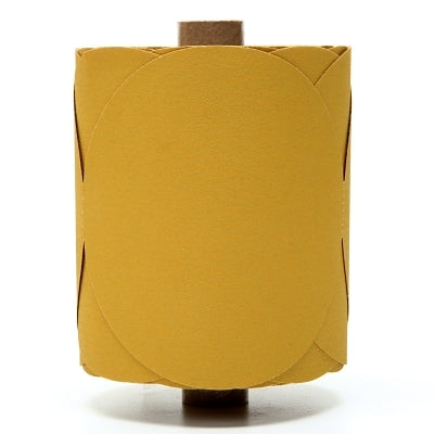Stikit™ Disc, Aluminum Oxide, 6 Inch Diameter, P120 Grit, Gold