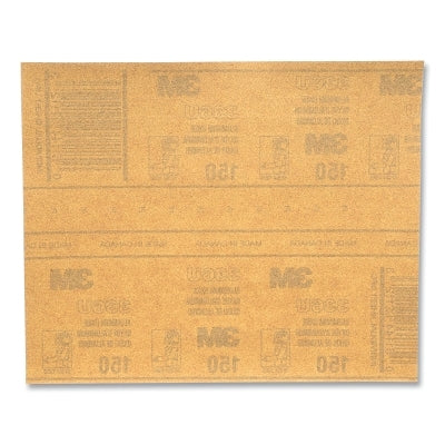 Hoja de papel 346U, óxido de aluminio, peso D, grano 80