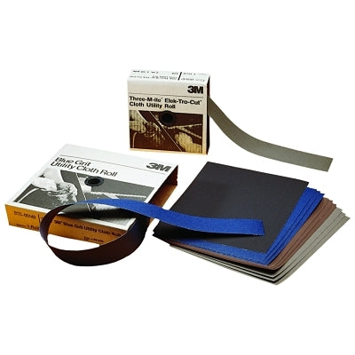 Rollos de lija manual, 1 1/2 pulg. x 50 yardas, grano 400