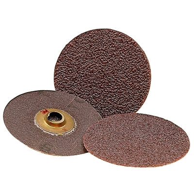 Discos Roloc™ 361F, óxido de aluminio, 1 pulg. de diámetro, TR, grano P100, 30 000 RPM