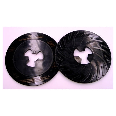 Placa frontal de la pastilla de disco, tuerca de retención acanalada, 5 pulgadas de diámetro, extra dura, roja