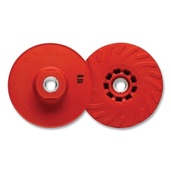Grooved backing disc, 11231, 4 inch diameter, 15000 RPM, medium, gray