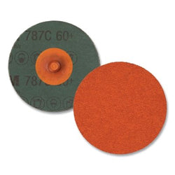 Roloc™ 787C Fiber Disc, Precision Shaped Ceramic, 3" Diameter, 36+ Grit, TR, R300V Matrix