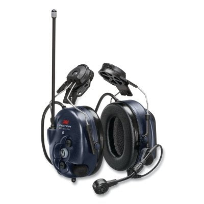 PELTOR™ WS™ LiteCom Plus Headphones, 25 dB, Navy Blue, with Built-in Headset
