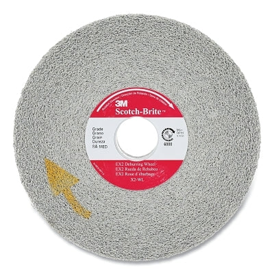 EX2 Deburring Wheel, 12 inch, 8S fine, silicon carbide