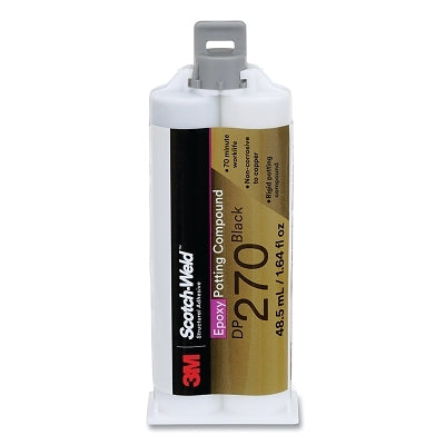 Compuesto de encapsulado epoxi Scotch-Weld™, DP270, 48,5 ml, Duo-Pak, negro