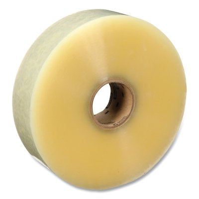 Cinta adhesiva de alta adherencia para cajas 371+, 900 m de largo x 83 cm de ancho, transparente