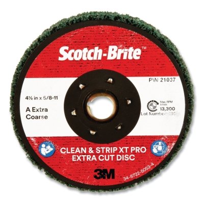 Disco de corte Clean and Strip XT Pro y XT Pro Extra, 4-1/2 pulg. de diámetro, extra grueso, 13300 RPM, carburo de silicio, morado, XO-DC
