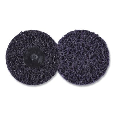 Roloc™+ Clean and Strip XT Pro Disc, 4-inch Diameter, Extra Coarse, 15,000 RPM, Silicon Carbide, XO-DR, Purple