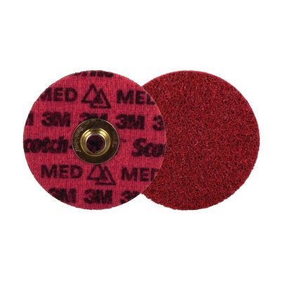 Disco de acondicionamiento de superficies de precisión, para trabajo pesado, 7" de diámetro, eje de 7/8", extra grueso, grano 80, 8600 RPM