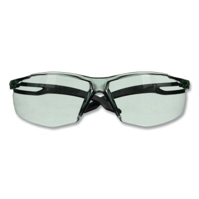 SecureFit™ 500 Series Safety Glasses, clear lenses, anti-scratch, Scotchgard™ anti-fog, black polycarbonate frame, removable gasket