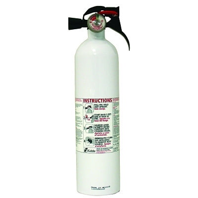 Kitchen fire extinguishers, classes B and C, maximum weight of 2.9 lb.
