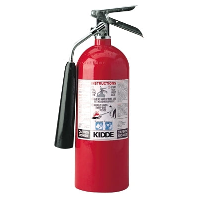 ProLine Carbon Dioxide Fire Extinguishers - Type BC, 15 lb. Capacity Weight.