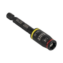 1/4" and 5/16" Hex Impact Socket Set, 5" Shank, No Handle
