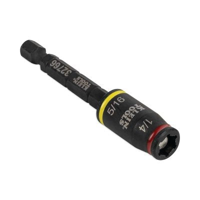1/4" and 5/16" Hex Impact Socket Set, 3" Shank, No Handle