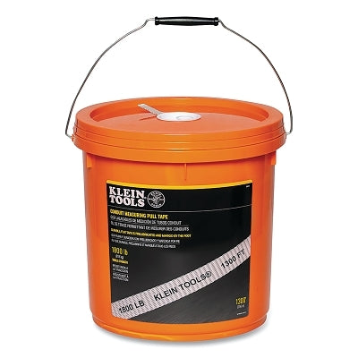 Duct tape measure, 0.6 inches wide, 1300 feet long, white with black markings