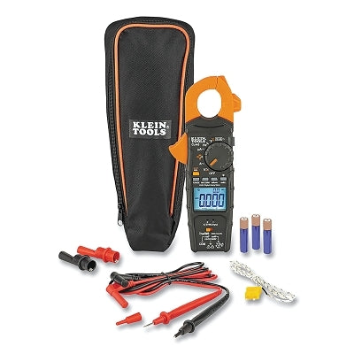 HVAC Clamp Meter, 600A, 750V AC/600V DC, Digital