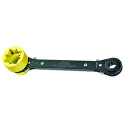 5-in-1 lineman's wrenches, 9 3/8 inches long, hex sizes 9/16 and 3/4 inch